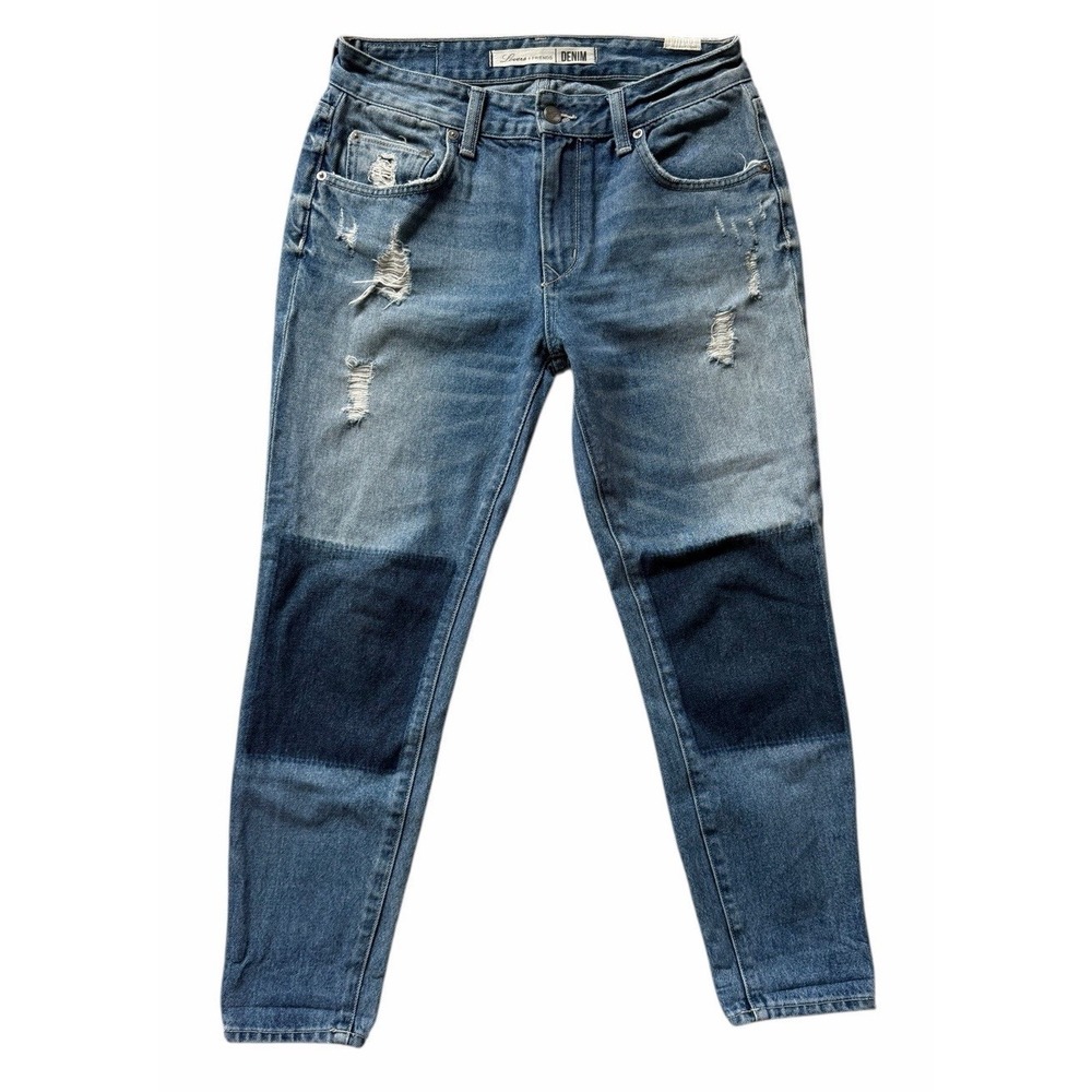 Lovers‎ + Friends Denim Ezra Slim Boyfriend Jeans Oxford Women's Size 26
